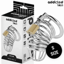 Comprar ADDICTED TOYS LOCKED - IRON CELL JAULA PARA PENE DE METAL 4 CM TALLA S al mejor precio - Envíos Discretos