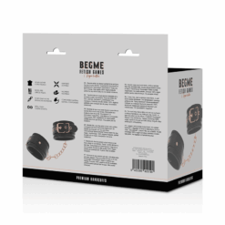 Comprar BEGME - BLACK EDITION ESPOSAS PARA MANOS CON FORRO DE NEOPRENO al mejor precio - Envíos Discretos