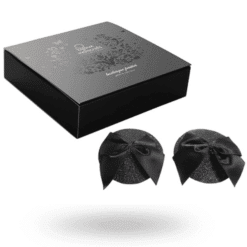 Comprar BIJOUX - BURLESQUE CUBREPEZONES BRILLANTES CON LAZO al mejor precio - Envíos Discretos