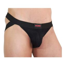 Comprar BURN - 003 JOCK BRILLANTE NEGRO M al mejor precio - Envíos Discretos