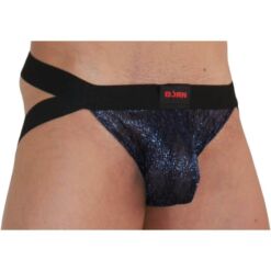 Comprar BURN - 006 JOCK BRILLANTE AZUL / NEGRO L al mejor precio - Envíos Discretos