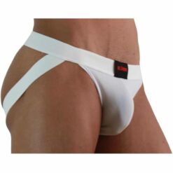 Comprar BURN - 007 JOCK LYCRA BLANCO S al mejor precio - Envíos Discretos