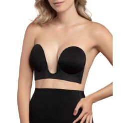 Comprar BYE-BRA - SUJETADOR SIN ASAS EN U NEGRO COPA A al mejor precio - Envíos Discretos