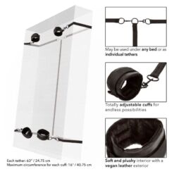Comprar CALEXOTICS - BOUNDLESS RED RESTRAINT SET RESTRICCION CAMA al mejor precio - Envíos Discretos