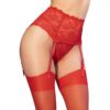 Comprar CHILIROSE - CR 4718 LIGUERO & MEDIAS ROJO L al mejor precio - Envíos Discretos
