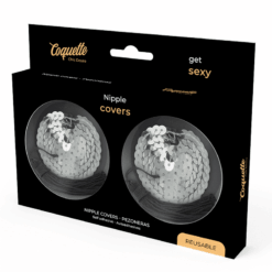 Comprar COQUETTE CHIC DESIRE - CUBRE PEZONES SILVER al mejor precio - Envíos Discretos