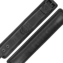 Comprar DARKNESS - ESPOSAS AJUSTABLES MANOS LEATHER NEGRO al mejor precio - Envíos Discretos