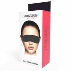 Comprar DARKNESS - MÁSCARA ANTIFAZ NEGRO RECTO al mejor precio - Envíos Discretos