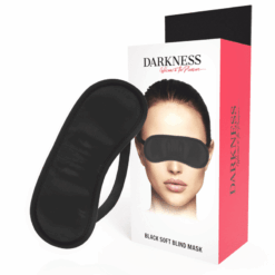 Comprar DARKNESS - MÁSCARA ANTIFAZ NEGRO RECTO al mejor precio - Envíos Discretos
