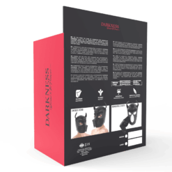 Comprar DARKNESS - MÁSCARA PERRO DE NEOPRENO CON HOCICO EXTRAÍBLE M al mejor precio - Envíos Discretos