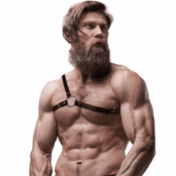 Comprar FETISH SUBMISSIVE - ATTITUDE ARNÉS ECOPIEL HOMBRO CRUZADO HOMBRE al mejor precio - Envíos Discretos