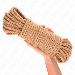 Comprar KINK - CUERDA DE CÁÑAMO 20 METROS CON CABEZA DE METAL al mejor precio - Envíos Discretos