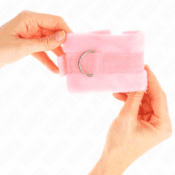 Comprar KINK - MUÑEQUERAS PARA PRINCIPIANTES ROSA 30 X 7 CM al mejor precio - Envíos Discretos