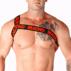 Comprar MACHO - ARNÉS ROMANO ROJO S/M al mejor precio - Envíos Discretos