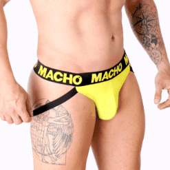 Comprar MACHO - MX25A JOCK AMARILLO LYCRA L al mejor precio - Envíos Discretos