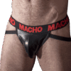 Comprar MACHO - MX25RC JOCK CUERO ROJO L al mejor precio - Envíos Discretos