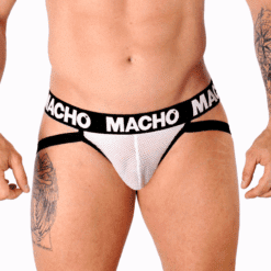 Comprar MACHO - MX26X1 JOCK REJILLA BLANCO M al mejor precio - Envíos Discretos