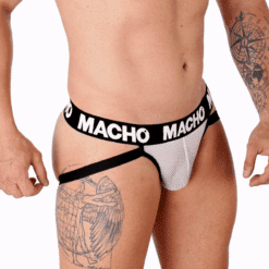 Comprar MACHO - MX26X1 JOCK REJILLA BLANCO S al mejor precio - Envíos Discretos