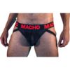 Comprar MACHO - MX26X2 JOCK NEGRO/ROJO XL al mejor precio - Envíos Discretos