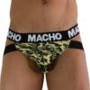 Comprar MACHO - MX28MV JOCK MILITAR VERDE XL al mejor precio - Envíos Discretos