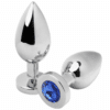 Comprar METAL HARD - ANAL PLUG DIAMOND BLUE SMALL 5.71CM al mejor precio - Envíos Discretos