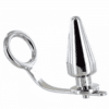 Comprar METAL HARD - ANILLO ACERO CON PLUG ANAL 45 X 50MM al mejor precio - Envíos Discretos