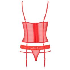 Comprar PASSION - KYOUKA CORSET - ROJO L/XL al mejor precio - Envíos Discretos