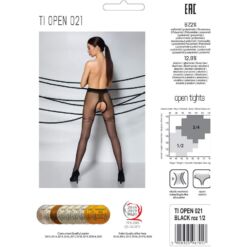 Comprar PASSION - TIOPEN 021 MEDIAS NEGRO 1/2 20 DEN al mejor precio - Envíos Discretos