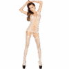 Comprar PASSION - WOMAN BS013 BODYSTOCKING BLANCO TALLA ÚNICA al mejor precio - Envíos Discretos
