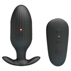 Comprar PRETTY LOVE - KELLY PLUG ANAL VIBRADOR RECARGABLE NEGRO al mejor precio - Envíos Discretos