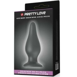 Comprar PRETTY LOVE - PLUG ERGONOMICO SILICONA 15.4 CM al mejor precio - Envíos Discretos