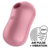 Comprar SATISFYER - COTTON CANDY ESTIMULADOR Y VIBRADOR ROSA al mejor precio - Envíos Discretos