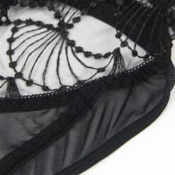 Comprar SUBBLIME - 955212 BODY TRANSPARENTE CON ENCAJE HUECO NEGRO S/M al mejor precio - Envíos Discretos