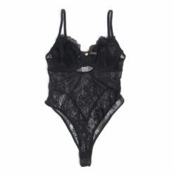 Comprar SUBBLIME - 955625 BODY DE ENCAJE CON CIERRE INFERIOR NEGRO L/XL al mejor precio - Envíos Discretos