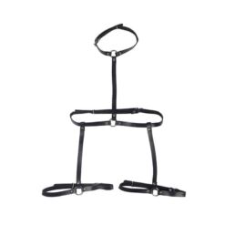Comprar SUBBLIME - ARNÉS DE CUERPO CUERO NEGRO TALLA ÚNICA al mejor precio - Envíos Discretos