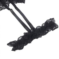 Comprar SUBBLIME - TEDDY CON LIGA DETALLE ENCAJES Y TIRAS NEGRO L/XL al mejor precio - Envíos Discretos