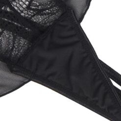 Comprar SUBBLIME - TEDDY CUELLO HALTER ESPALDA DESCUBIERTA ENCAJE NEGRO L/XL al mejor precio - Envíos Discretos
