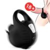 Comprar ARMONY - CUPPING ANILLO VIBRADOR NEGRO al mejor precio - Envíos Discretos