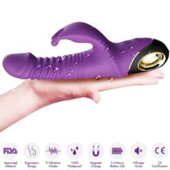 Comprar ARMONY - ZING DILDO VIBRADOR RABBIT VIOLETA al mejor precio - Envíos Discretos