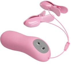 Comprar BAILE - ROMANTIC WAVE PINZAS CON VIBRACIÓN Y ELECTROSHOCK al mejor precio - Envíos Discretos