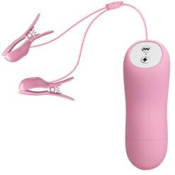 Comprar BAILE - ROMANTIC WAVE PINZAS CON VIBRACIÓN Y ELECTROSHOCK al mejor precio - Envíos Discretos