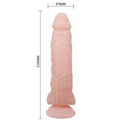 Comprar BAILE - SUPER DILDO REALÍSTICO NATURAL 21.5 CM al mejor precio - Envíos Discretos