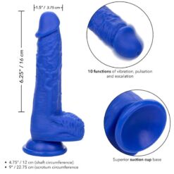 Comprar CALEXOTICS - ADMIRAL SAILOR DILDO REALÍSTICO VIBRADOR AZUL al mejor precio - Envíos Discretos