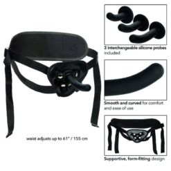 Comprar CALEXOTICS - BOUNDLESS KIT ARNÉS SILICONA CURVADO al mejor precio - Envíos Discretos