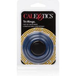 Comprar CALEXOTICS - SET TRES ANILLAS AZUL ERECCIÓN al mejor precio - Envíos Discretos
