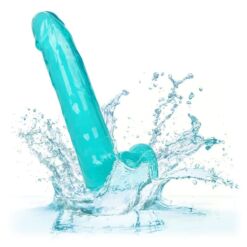 Comprar CALEXOTICS - SIZE QUEEN DILDO AZUL 20.3 CM al mejor precio - Envíos Discretos