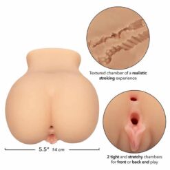 Comprar CALEXOTICS - THE FARMERS DAUGHTER DOBLE MASTURBADOR REALÍSTICO NATURAL al mejor precio - Envíos Discretos