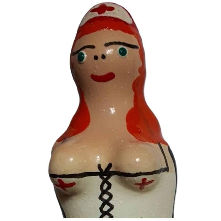 CONDOMERIE - PRESERVATIVO DECORATIVO PINTADO A MANO ENFERMERA PELIRROJA - piKanteo | Despierta tu lado más piKante Comprar CONDOMERIE - PRESERVATIVO DECORATIVO PINTADO A MANO ENFERMERA PELIRROJA al mejor precio - Envíos Discretos