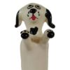 Comprar CONDOMERIE - PRESERVATIVO DECORATIVO PINTADO A MANO PERRO BLANCO FELIZ XL al mejor precio - Envíos Discretos