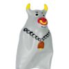 Comprar CONDOMERIE - PRESERVATIVO DECORATIVO PINTADO A MANO TORO GRIS MODELO XL al mejor precio - Envíos Discretos